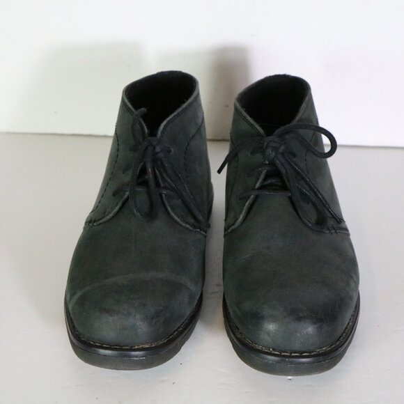 Sebago Reese Chukka Boots Mens 9 Black Leather Lace Up Low Top Comfort - Picture 3 of 8